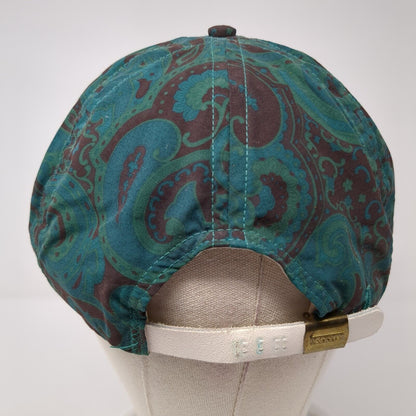 Beaver Brook Slideback Rope Trucker Hat Multi One Size Paisley Vintage Duckster