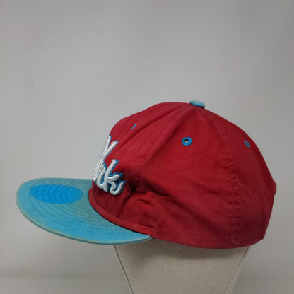 New York Snapback Hat Multi One Size Embroidered Colorblock KB ETHOS