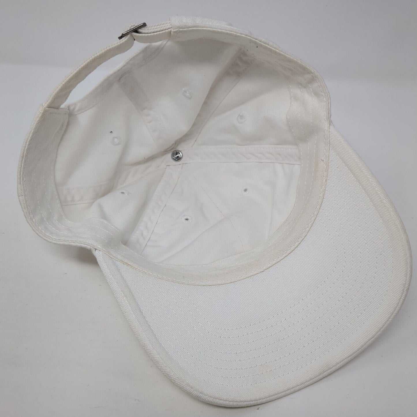 Nike Swoosh Slideback Hat White One Size Embroidered Adjustable Outdoor