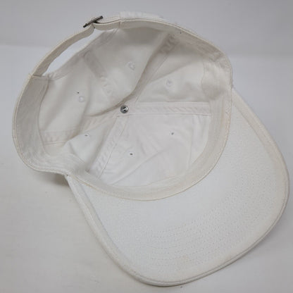 Nike Swoosh Slideback Hat White One Size Embroidered Adjustable Outdoor