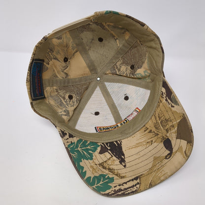 Tires Les Schwab Snapback Hat Camouflage One Size Adjustable Embroidered GO USA