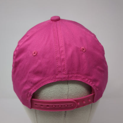 Cabela's Snapback Hat Pink One Size Embroidered Adjustable Bass Pro Shops