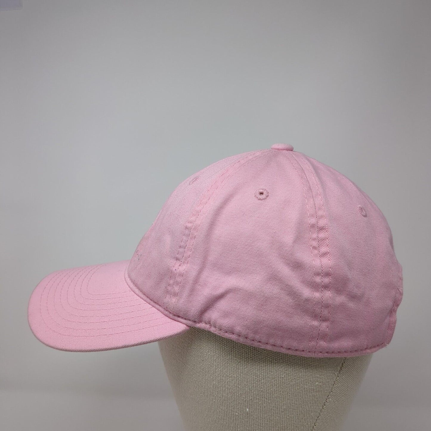 Get Right LLC Slideback Hat Pink One Size Adjustable Vented Holes 6 Panel Cotton