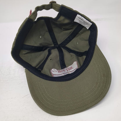 Unionwear Baseball Cap Green One Size Not For Sale Patch Slideback USA Hat Twill