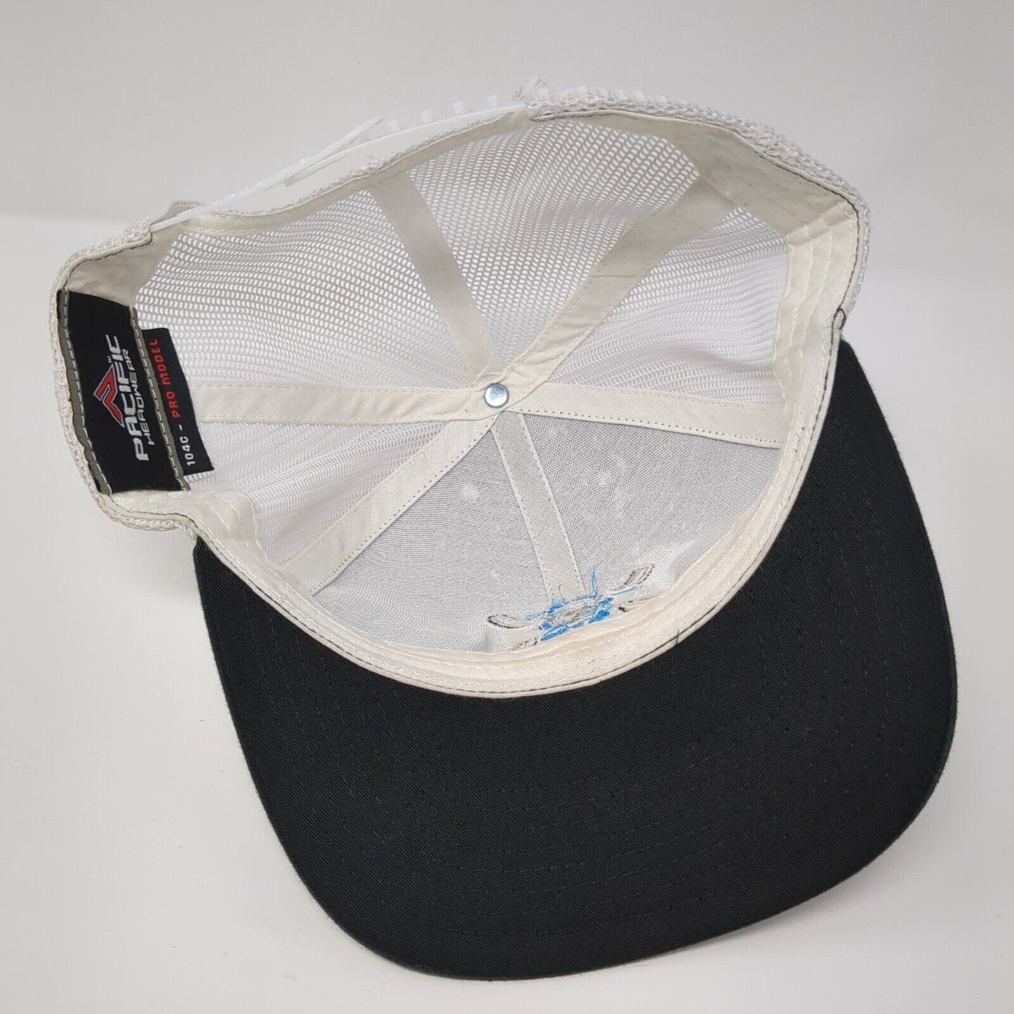 Boise River R&T Snapback Mesh Back Trucker Hat Black OSFA Adjustable