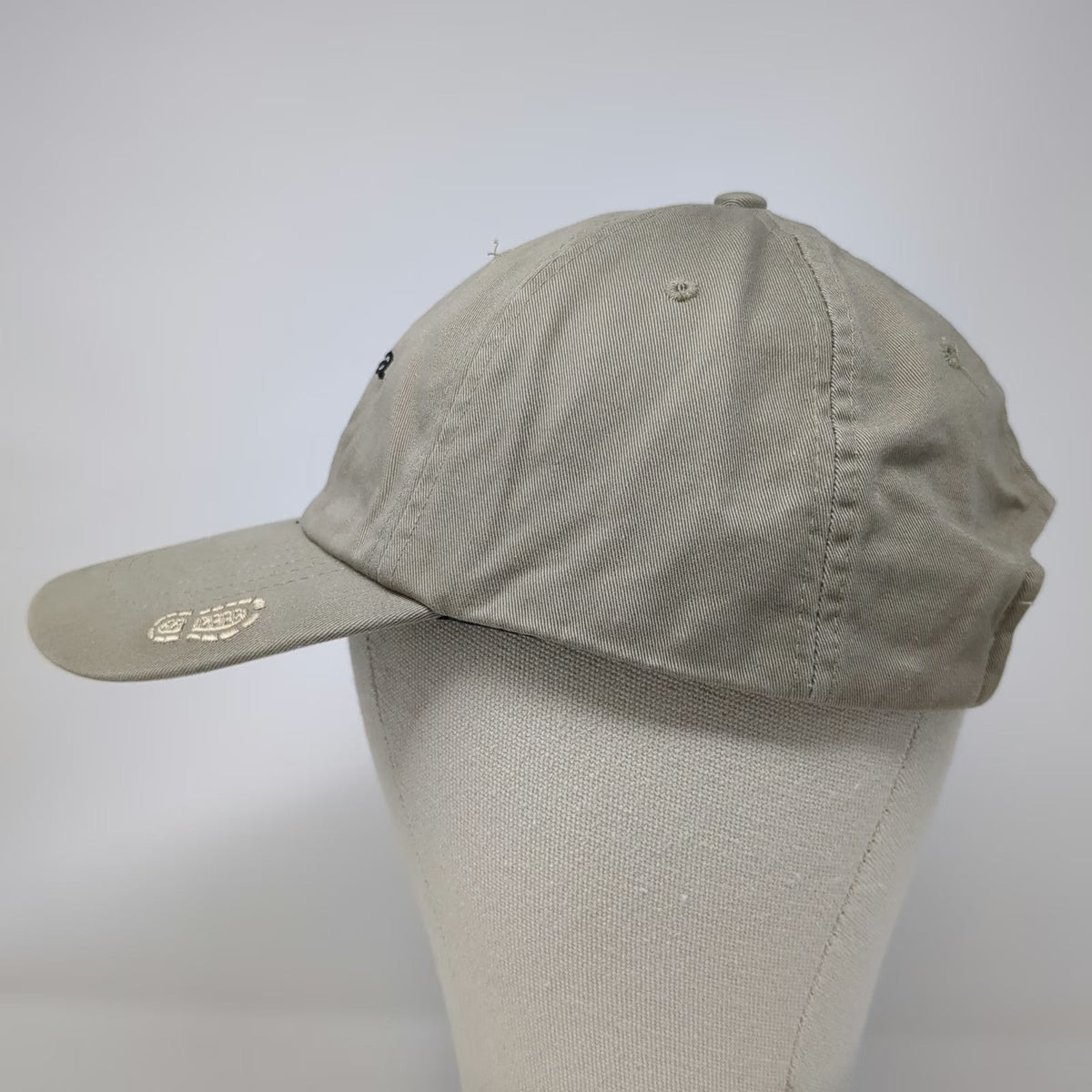 Arctic Circle Enterprises Hike Alaska Mountain Logo Beige Baseball Cap One Size