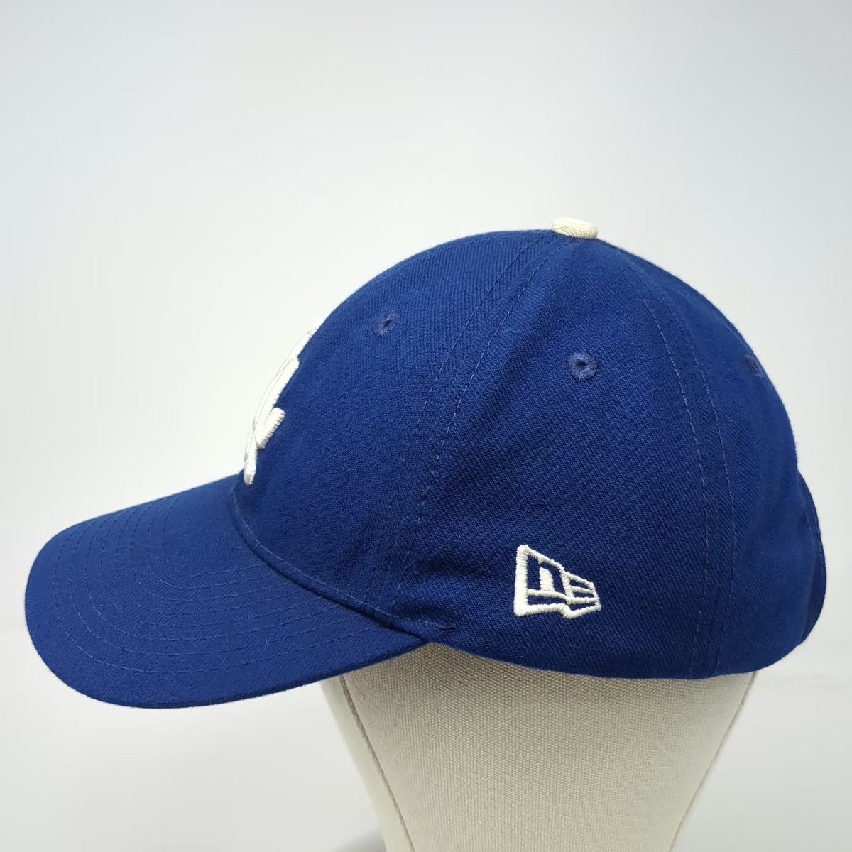 New Era Los Angeles Dodgers MLB Baseball Cap Blue One Size Strapback Hat Logo