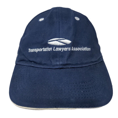 Transportation Lawyers Association Strapback Hat Blue One Size 80th Anniversary