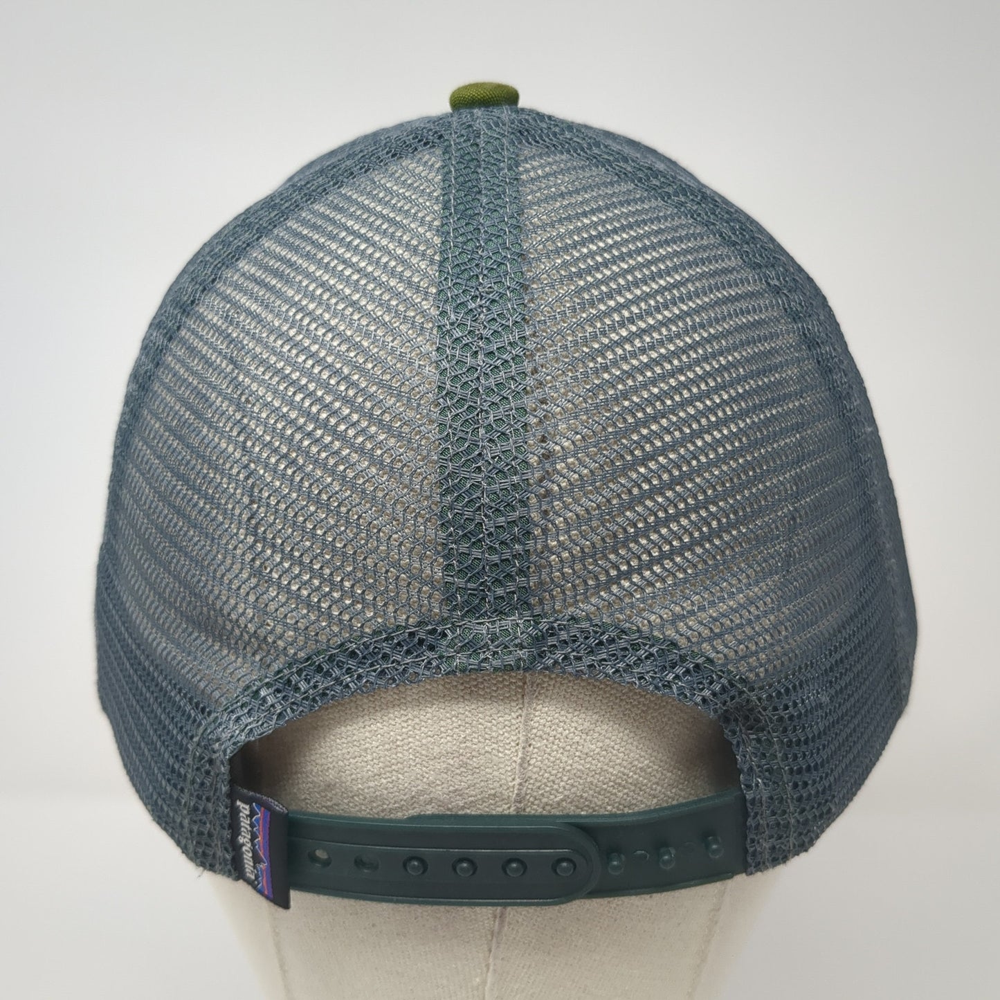 Patagonia Fitz Roy Bear Trucker Hat Multi One Size Embroidered Mesh Back