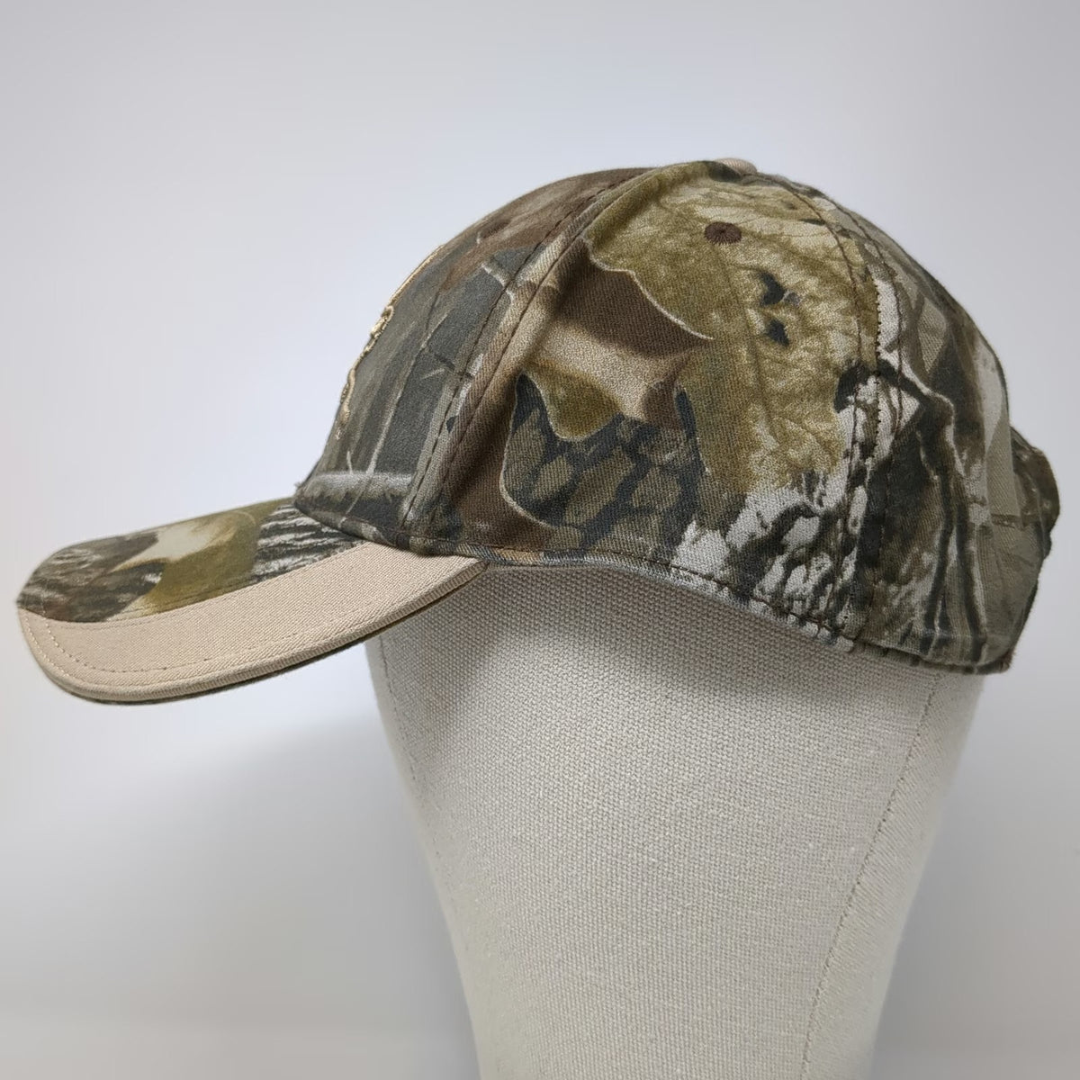 Outdoor Cap Rocky Mountain Elk Foundation Camo Green Hat Baseball Cap One Size