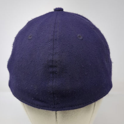 Boise Hawks MiLB New Era Cap Purple L 39THIRTY Stretch Curved Hat