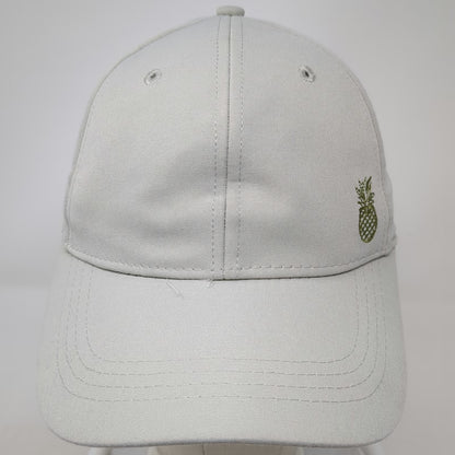 Tommy Bahama Baseball Cap Gray One Size Pineapple Baja Margarita Embroidered Hat
