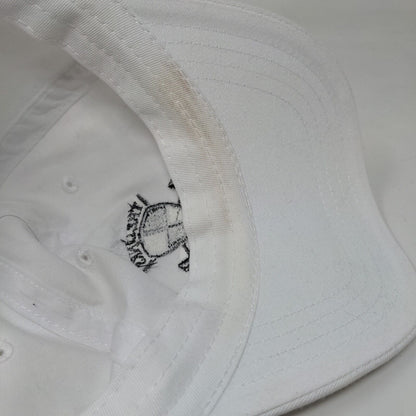 American Dry Goods Mens Slideback Hat White OSFA Embroidered Sandestin Golf Club