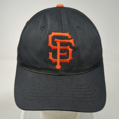 San Francisco Giants MLB Twins Enterprise Snapback Hat Black Orange Size S SF