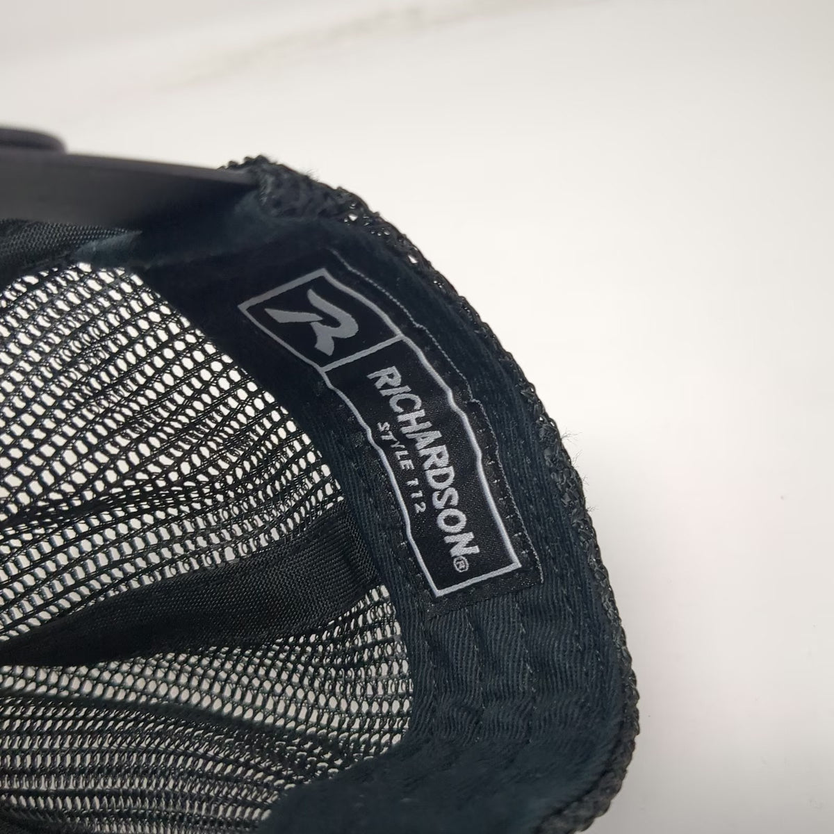 Richardson Trucker Hat Black One Size Snapback Saint Alphonsus Food Nutrition