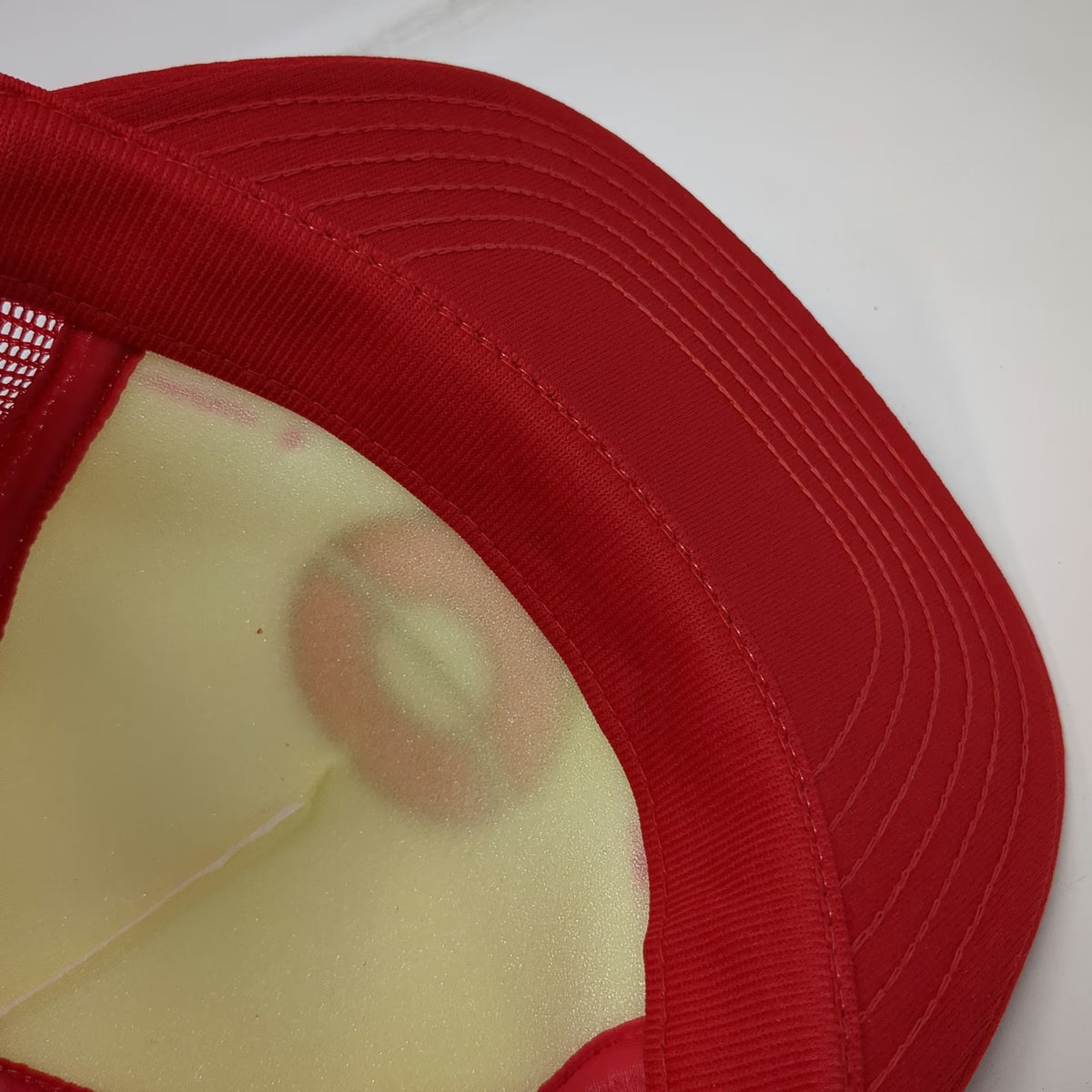 The Winner Trucker Hat Red One Size Simmons Outdoor Optics Mesh Snapback Hat