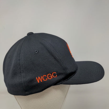 WCGC Fitted Hat Black L/XL Embroidered Lightweight Pacific Headwear Performance