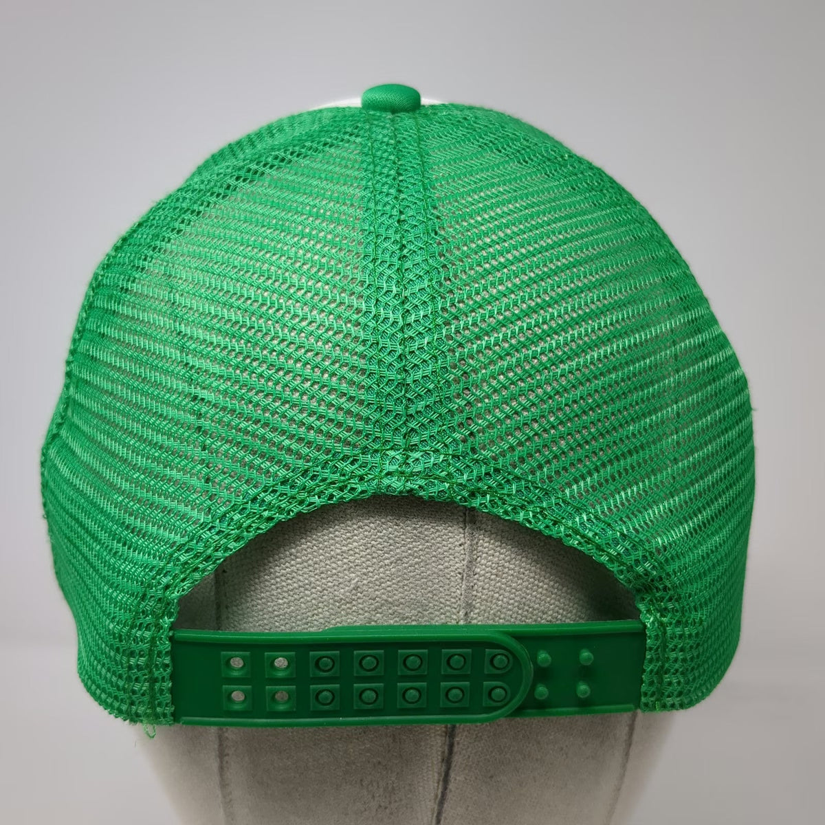 Sea Isle Spiked Iced Tea Trucker Hat Green One Size Mesh Snapback Foam Front Cap