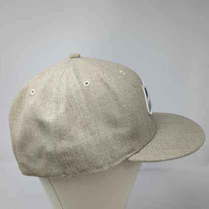 New Era Seattle Seahawks NFL Cap Beige 7 1/2 59FIFTY Fitted Hat Logo