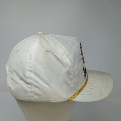Ownco 5 Panel White One Size Snapback Hat Anderson Lumber 100 Years Centennial