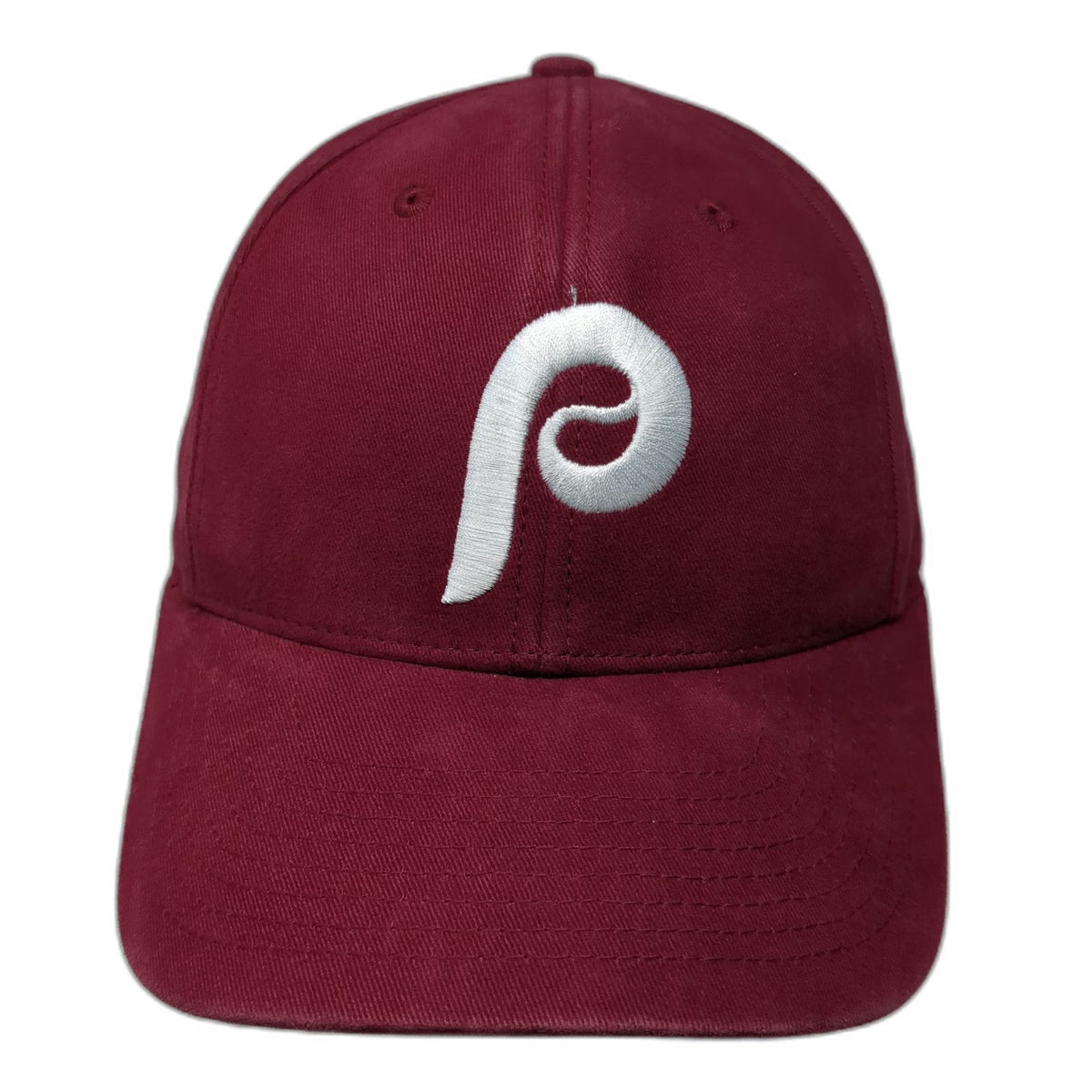 Fan Favorite Philadelphia Phillies MLB Baseball Cap Red OSFM Strapback P Logo