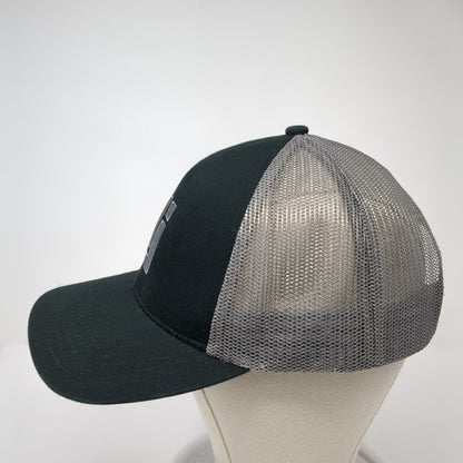 McMillen Jacobs Snapback Trucker Hat Black One Size Mesh Back Adjustable