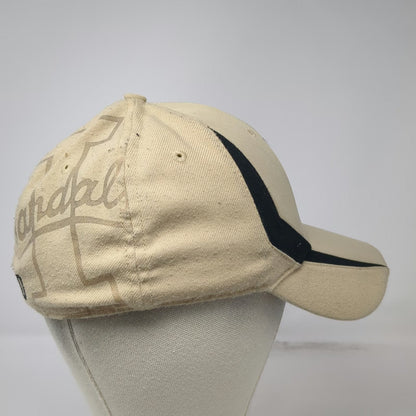 Nike Idaho Vandals NCAA Baseball Cap Beige Black One Size Stretch Fit Swoosh Hat