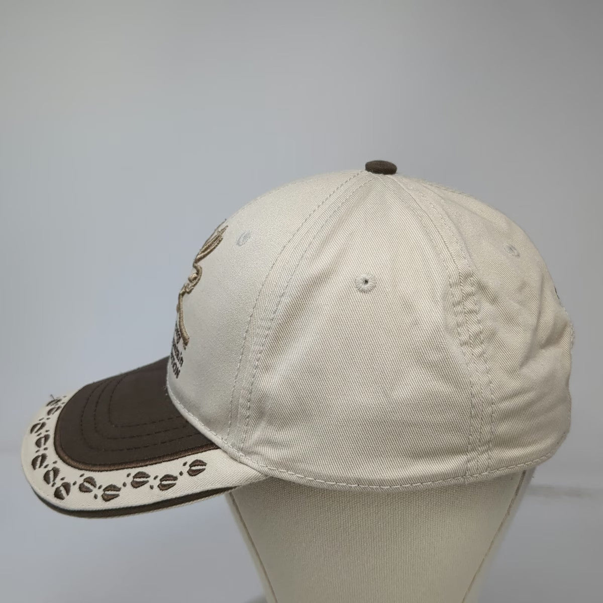 Rocky Mountain Elk Foundation 25th Anniversary Beige Baseball Cap One Size Hat