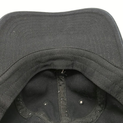Adidas Baseball Cap Black One Size Tonal Logo Slideback Adjustable Cotton hat