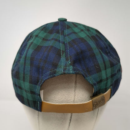 Classic Sportswear Baseball Cap Blue OSFM Suede Brim Plaid Southern Hills Hat
