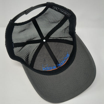Boise Rein Est. 2023 Snapback Trucker Hat Gray M/L Mesh Back Richardson