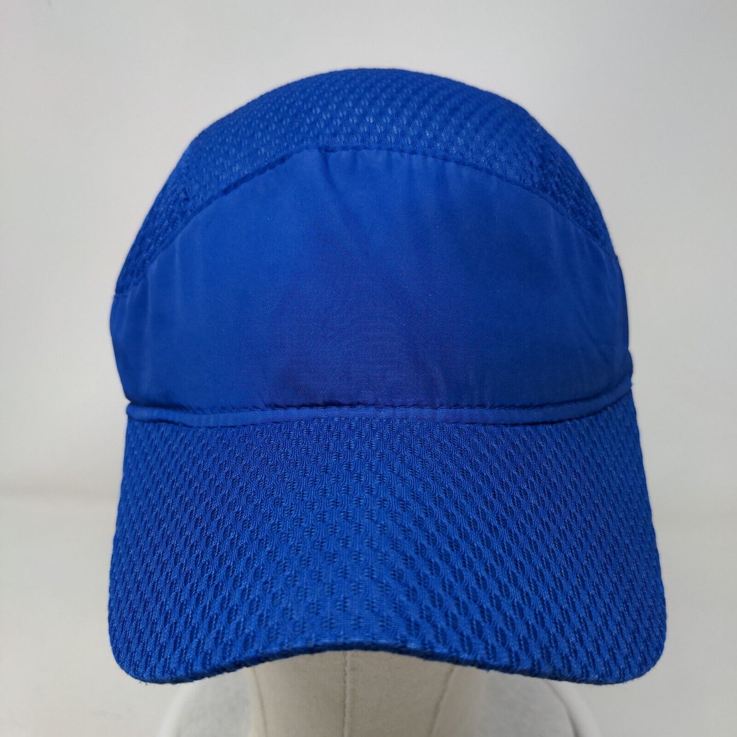 Augusta Sportswear Strapback Hat Blue One Size Adjustable Mesh Athletic Blank