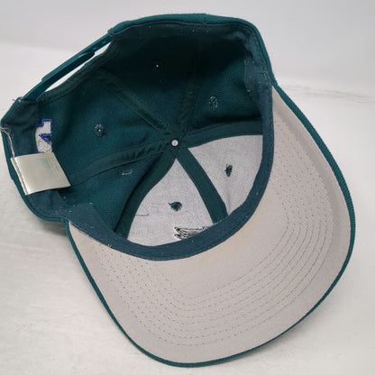Annco Philadelphia Eagles NFL Snapback Green White NFC Side Patch Hat Vintage