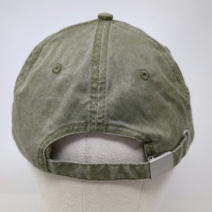 Result Baseball Cap Green One Size Iceland Compass Rune Slideback Cotton Hat