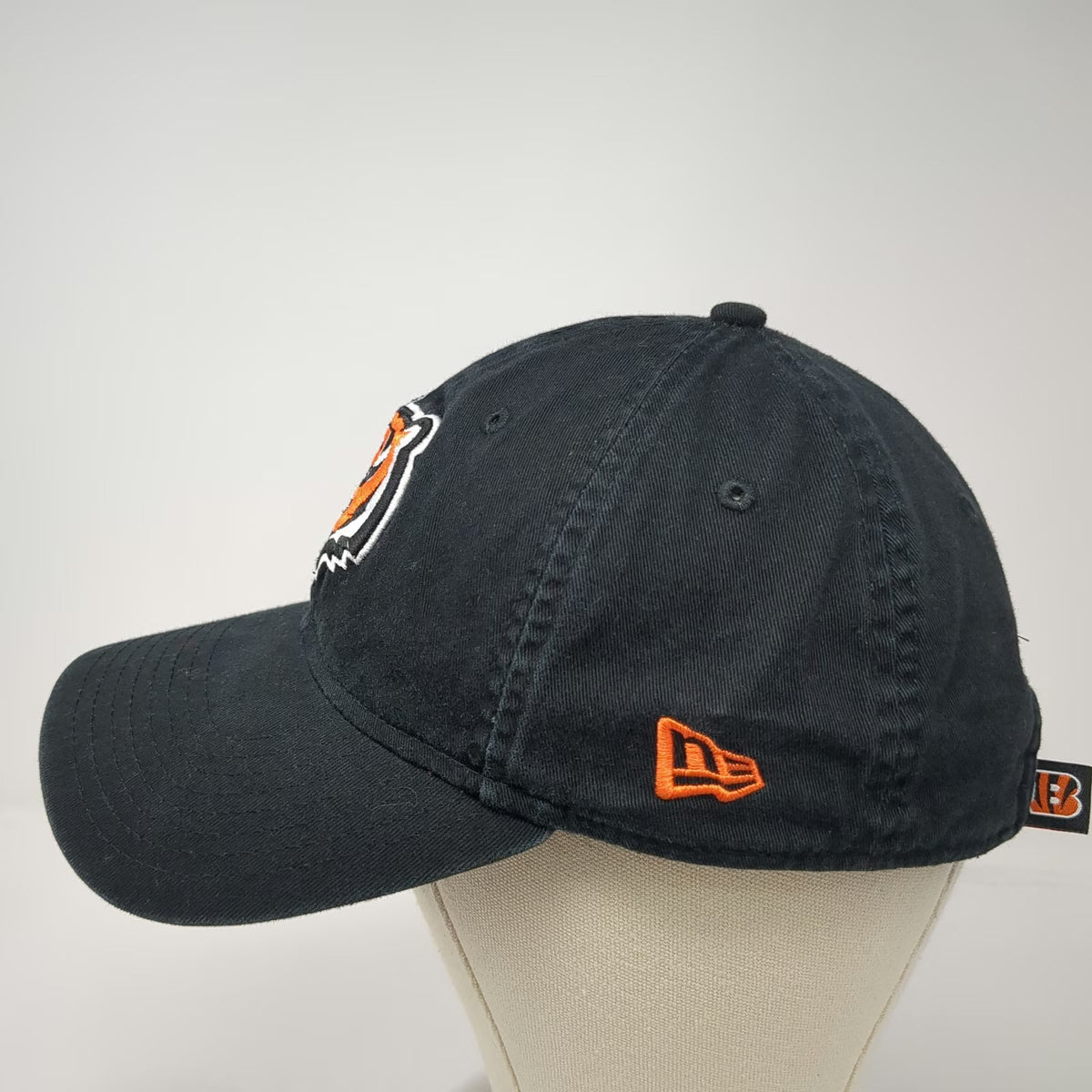 Cincinnati Bengals NFL New Era Cap Black One Size 9TWENTY Adjustable Logo Hat