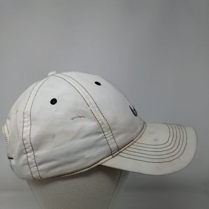 Nike Swoosh Cambridge Golf Club Strapback Hat White OSFM Adjustable