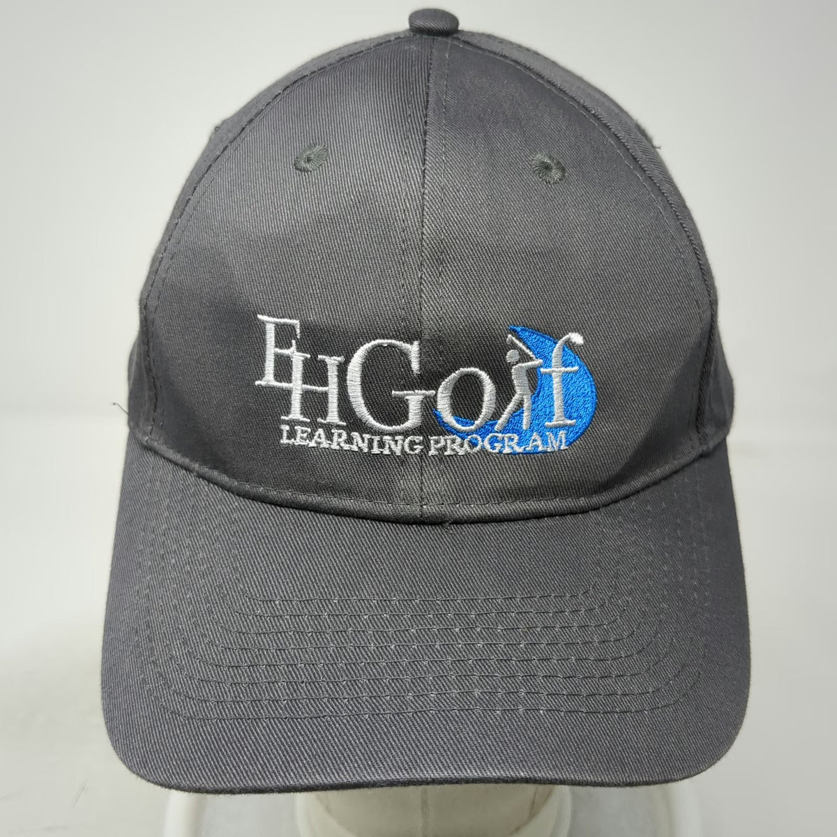 Port & Company Baseball Cap Gray One Size FHGolf Learning Program Adjustable Hat
