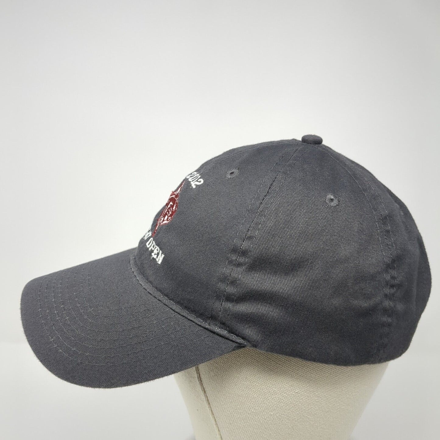 2012 Bobcat Open Slideback Hat Gray One Size Adjustable Otto 6 Panel