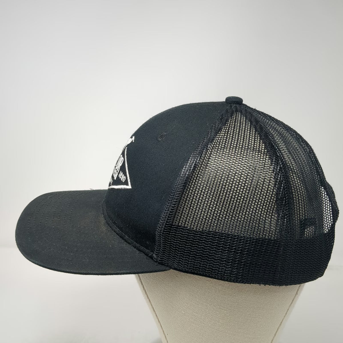 Port Authority Trucker Hat Black One Size Taylor Shellfish Farms Heron Mesh