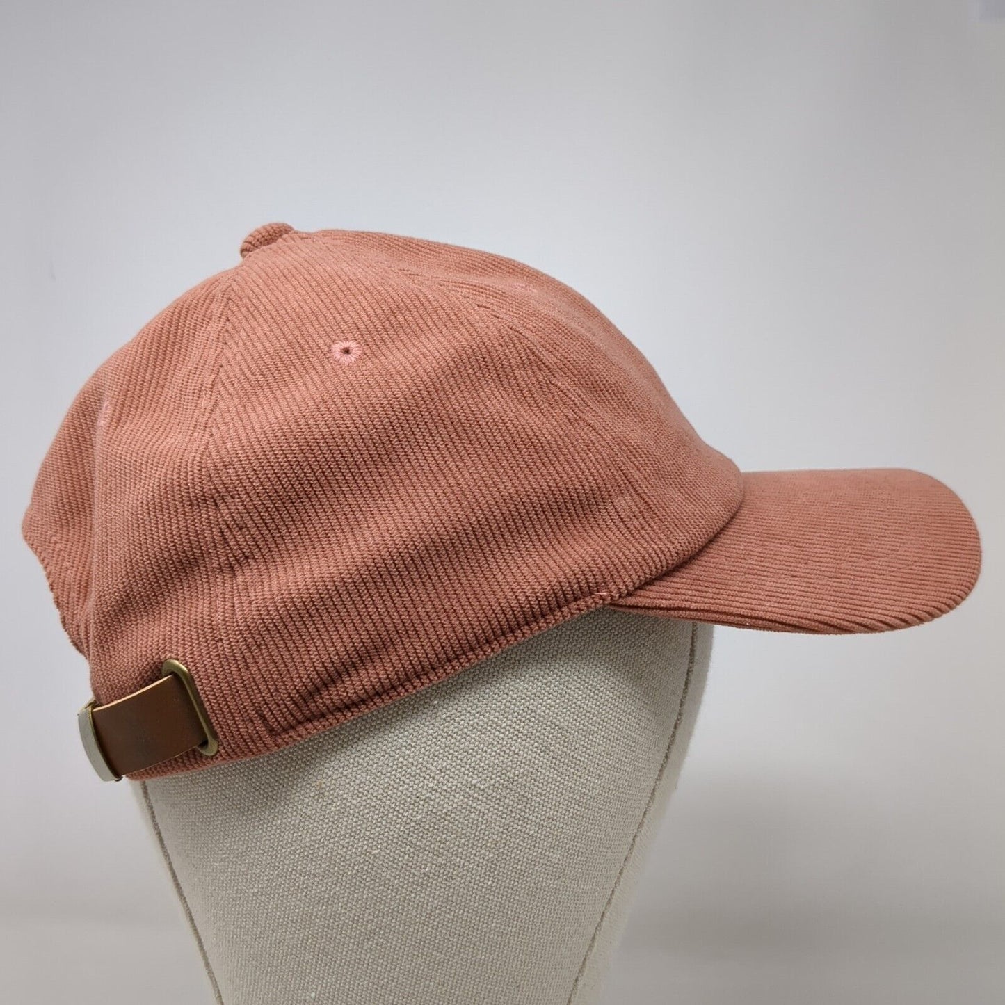 Universal Thread Slideback Hat Pink OSFA Adjustable Corduroy Blank