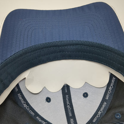 Hometown Toyota Strapback Hat Blue One Size Embroidered Solid 6 Panel