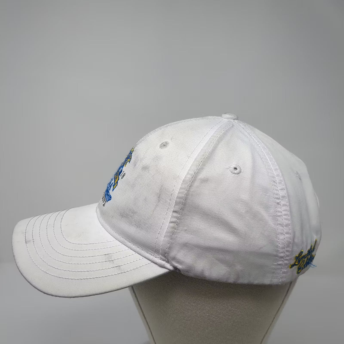 2018 100th PGA Championship Bellerive St Louis Ahead White Blue Golf Hat Cap OS