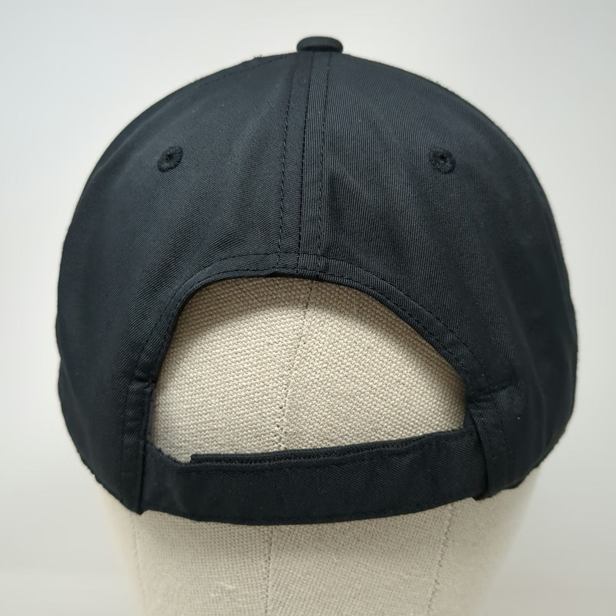 Nike Baseball Cap Black One Size Proofpoint Swoosh Dri-Fit Strapback Hat