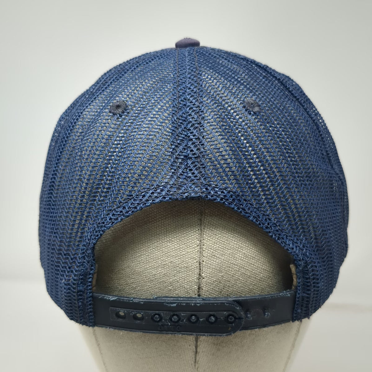 OTTO Public Coast Brewing Co Blue One Size Trucker Hat Mesh Snapback Flat Brim