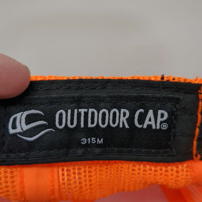 Outdoor Cap Baseball Orange One Size Green Mountain Club Long Trail Mesh Hat