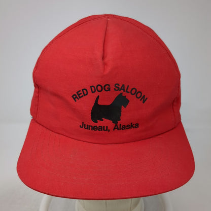 Headwear II Trucker Red Hat One Size Snapback Juneau Alaska Red Dog Saloon
