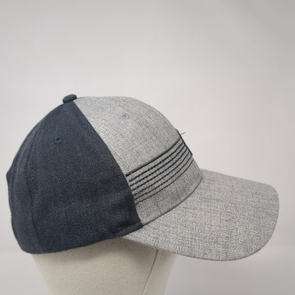 Simplot Strapback Baseball Cap Gray One Size Adjustable Embroidered 6 Panel