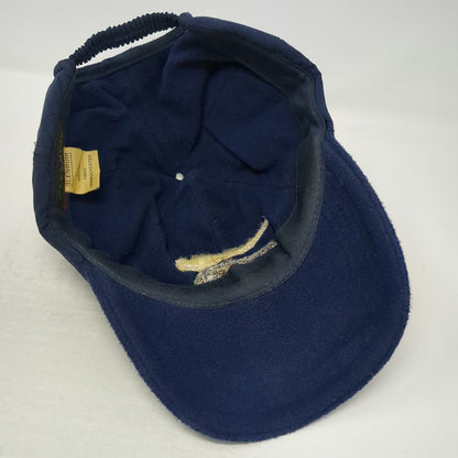 Glenmuir Baseball Cap Blue One Size Quilted Fleece Truck Contractor Logo Hat
