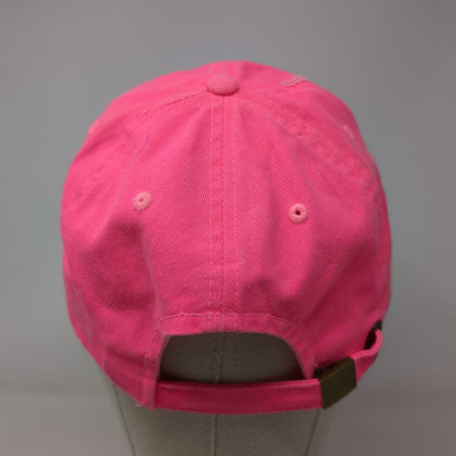 KB ETHOS Vintage Slideback Hat Pink OSFA Adjustable Solid Blank