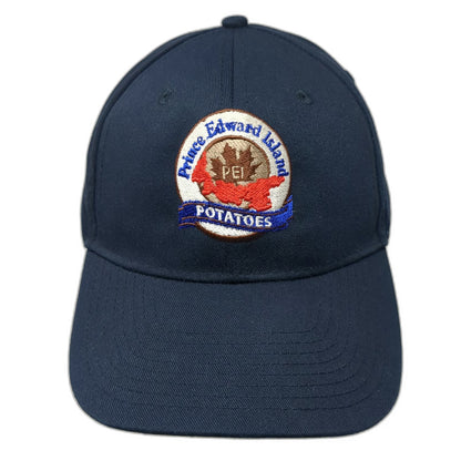 Hit Wear Baseball Cap Blue One Size Prince Edward Island PEI Potatoes Patch hat
